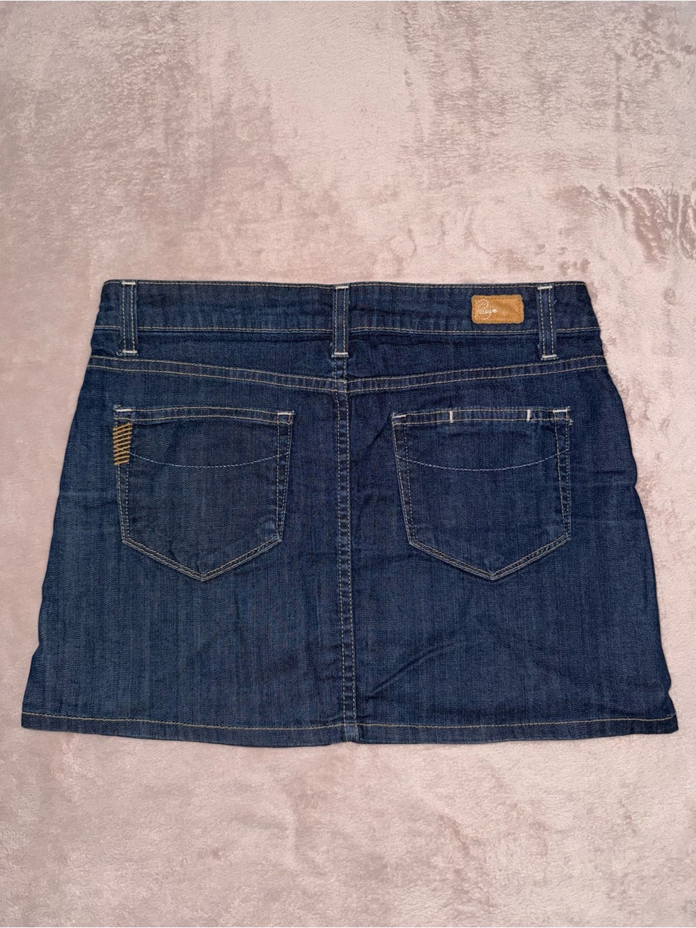 Paige denim canyon mini skirt size 27